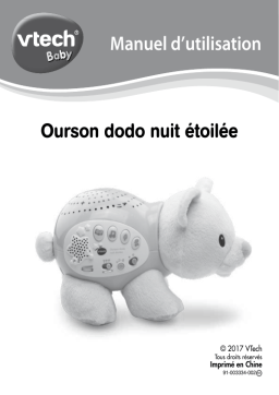 Vtech Ourson Dodo Nuit Etoilée Veilleuse Owner's Manual