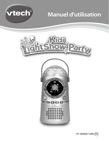 Manuel du propriétaire | Vtech Kidi LightShow Party Enceinte Bluetooth Owner's Manual | Fixfr