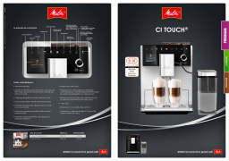 Melitta Ci Touch Noir Expresso Broyeur Product fiche