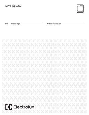 Manuel du propriétaire | Electrolux EW9H3853SB Sèche linge pompe à chaleur Owner's Manual | Fixfr