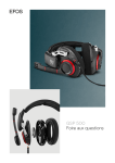 Epos Sennheiser GSP 500 Casque gamer Owner's Manual