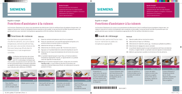 Manuel du propriétaire | Siemens EX975KXW1E HOME CONNECT Table induction Owner's Manual | Fixfr