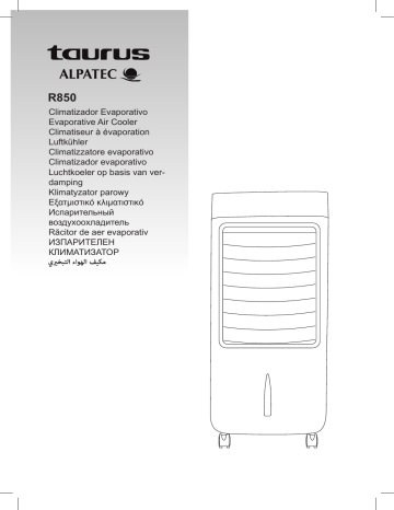 Owner's manual | Taurus R 850 Rafraîchisseur d'air Manuel du propriétaire | Fixfr