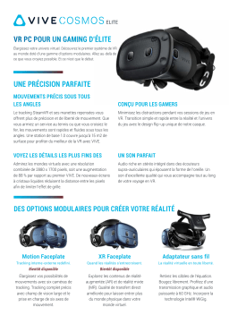 HTC Vive Cosmos Elite Casque de réalité virtuelle Product fiche