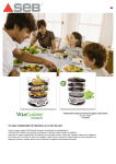 SEB VS405E00 VITACUISINE + support oeufs Cuiseur vapeur Product fiche