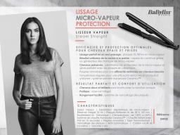 Babyliss ST492E Lisseur vapeur Product fiche