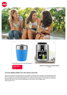 Emsa de transport 0.2L inox et bleu mari Mug Product fiche