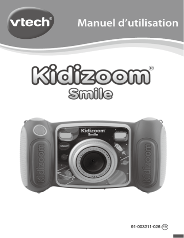 Manuel du propriétaire | Vtech Kidizoom Smile rose Appareil photo enfant Owner's Manual | Fixfr