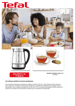 Tefal BJ750D10 Théière Product fiche