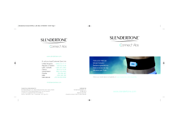 Manuel du propriétaire | Slendertone Connect Abs Ceinture abdominale et électrodes Owner's Manual | Fixfr