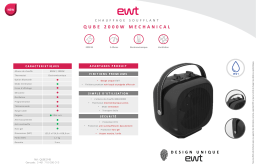 EWT QUBE 2000W Chauffage soufflant Product fiche