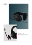 Epos Sennheiser Game one Casque gamer Owner's Manual