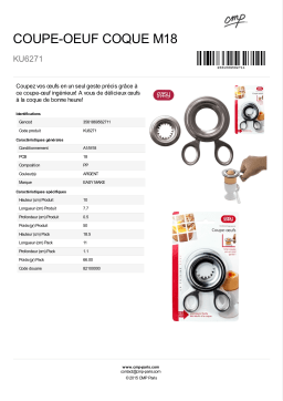 Easy Make à la coque Découpe oeuf Product fiche