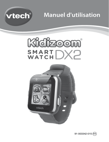 Kidizoom Smartwatch Bleue | Manuel du propriétaire | Vtech Kidizoom Smartwatch Rose Montre enfant connectée Owner's Manual | Fixfr