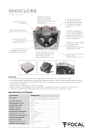 Focal 100 ICLCR5 Fiche produit | AI Chat &amp; PDF