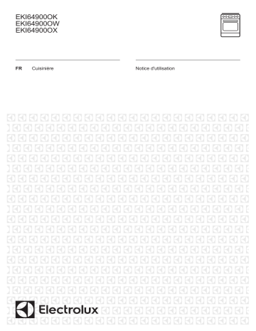 Manuel du propriétaire | Electrolux EKI64900OK Cuisinière induction Owner's Manual | Fixfr