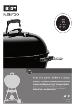 Weber Master Touch GBS E-5750 Charcoal Grill57 Barbecue charbon Owner's Manual