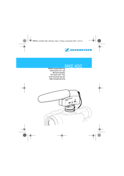 Sennheiser MKE 400 Micro Owner's Manual
