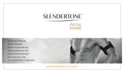 Slendertone bras unisexe Appareil électrostimulation Owner's Manual