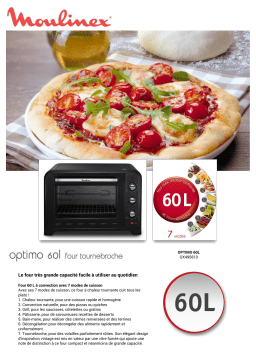 Moulinex OX495810 Mini four Product fiche