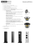 Bowers And Wilkins 603 noire Enceinte colonne Product fiche