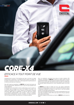 Crosscall Core X4 32Go Smartphone Product fiche