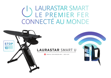 Product information | Laurastar SMART U BLACK Centre de repassage Product fiche | Fixfr