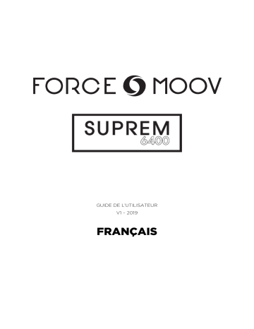 Manuel du propriétaire | Force Moov Suprem6400 Grise Trottinette électrique Owner's Manual | Fixfr