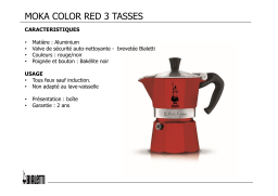 Bialetti MOKA EXPRESS ROUGE 3 TASSES Cafetière italienne Product fiche