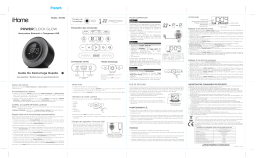 Ihome IBT294 Réveil Owner's Manual