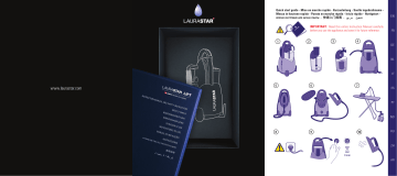 Manuel du propriétaire | Laurastar LIFT Plus Blue Sky Centrale vapeur Owner's Manual | Fixfr