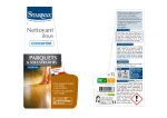 Starwax Doux concentr&eacute; parquet et sols stratifi&eacute; Nettoyant Owner's Manual