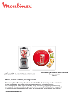 Moulinex Perfect Mix LM811D10 Blender Product fiche