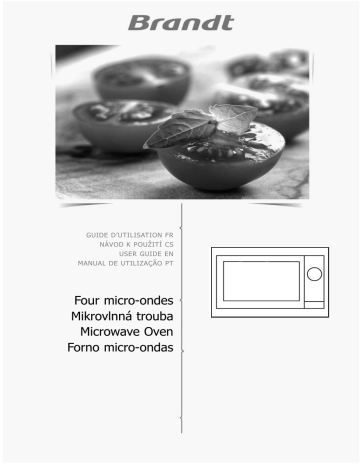 Manuel du propriétaire | Brandt BMS6115X Micro ondes encastrable Owner's Manual | Fixfr