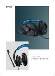 Epos Sennheiser GSP 302 Casque gamer Owner's Manual