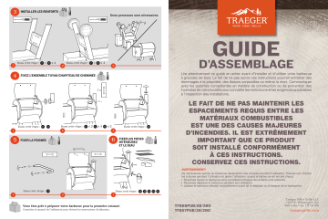 Manuel du propriétaire | Traeger PRO22 Barbecue à pellet Owner's Manual | Fixfr