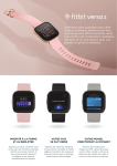 Fitbit VERSA 2 NOIR CARBONE Montre sport Product fiche