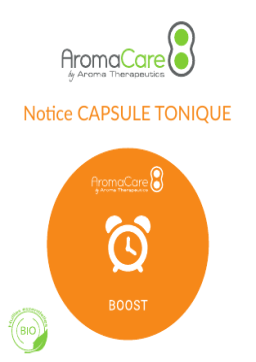 Aromacare Tonic Capsule parfum Owner's Manual