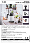SIMEO BVI160 Bouilloire: Chat IA &amp; T&eacute;l&eacute;chargement PDF