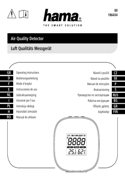 Hama 00186434 Capteur qualité de l'air Manuel du propriétaire