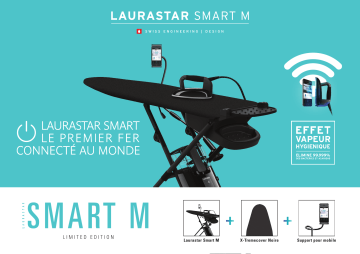 Product information | Laurastar Smart M Edition limitée Centre de repassage Product fiche | Fixfr