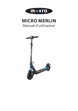 Micro Mobility Micro Merlin Trottinette électrique Owner's Manual
