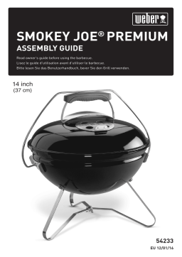 Weber SMOKEY PREMIUM JOE 37 cm noir Barbecue charbon Owner's Manual