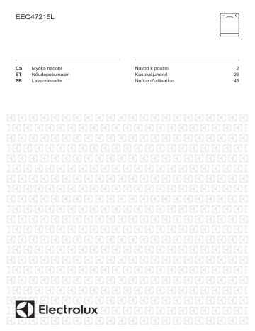 Owner's manual | Electrolux EEQ47215L Lave vaisselle tout intégrable Manuel du propriétaire | Fixfr