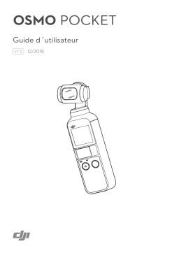 DJI Osmo Pocket Mini caméra Owner's Manual
