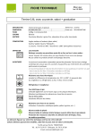 Les Artistes 0.6L avec couvercle sabot et graduation Terrine Product fiche