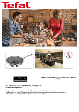 Tefal Reserve collection Triply 28cm Product fiche