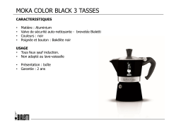 Bialetti MOKA EXPRESS NOIR 3 TASSES Cafetière italienne Product fiche