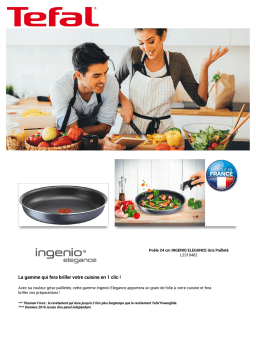 Tefal Ingenio elegance 24 cm Poêle Product fiche