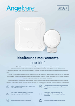 Angelcare Moniteur de mouvements AC027 Babyphone Product fiche